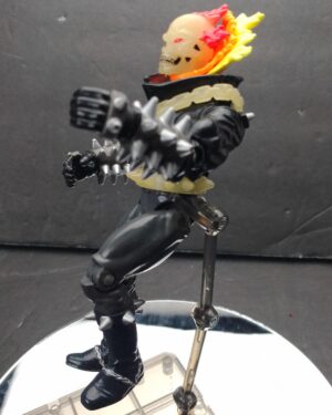 1995 Vintage Marvel Ghost Rider By Toy Biz Action Figure Glows in The Dark 5.5”