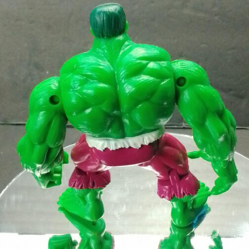 1997 Marvel Hulk Toy Biz Action Figure for sale back
