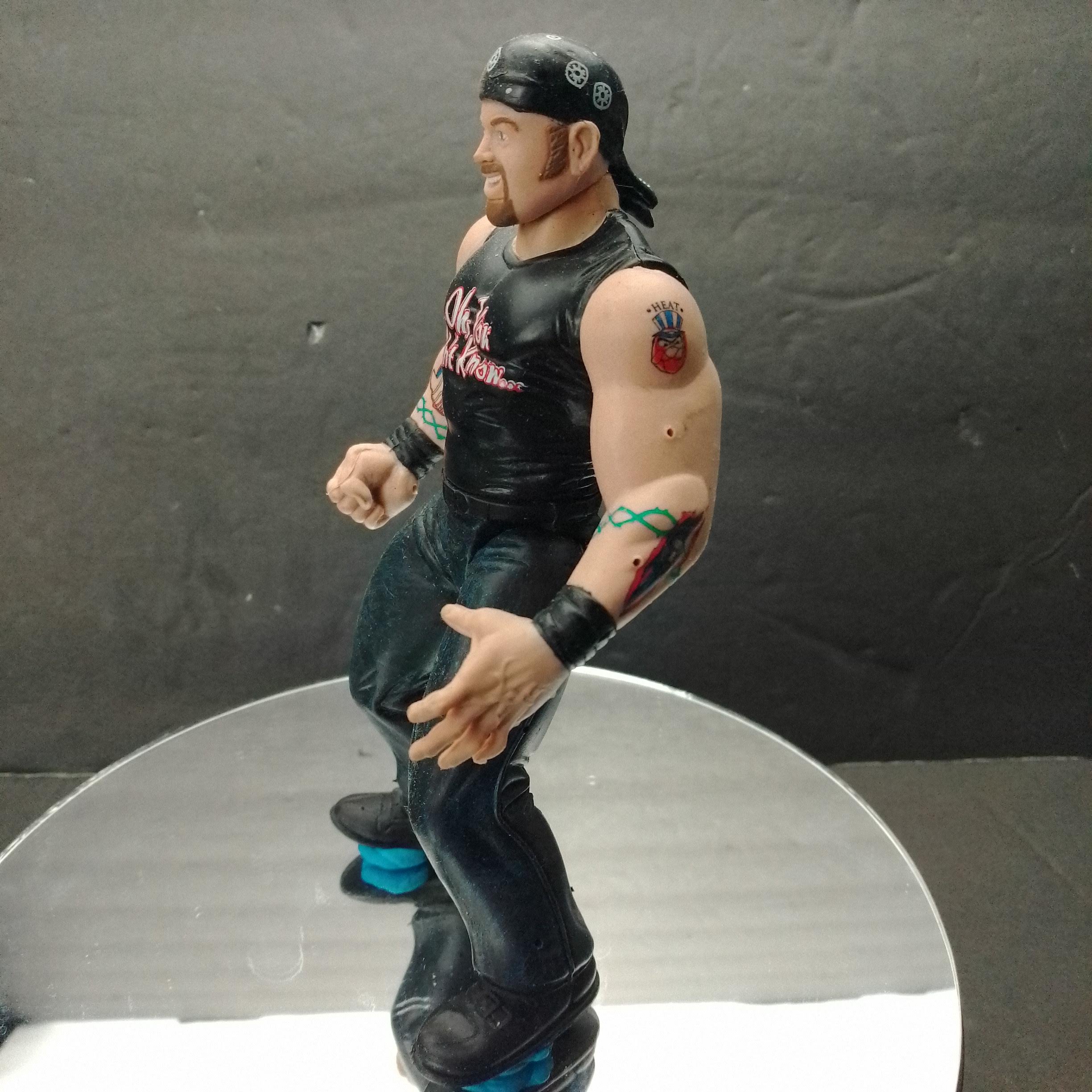 1999 Jakks Road Dogg Jesse James Wrestling Action Figure with black T shirt Oh You didn't know for sale side