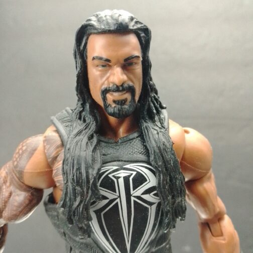 WWE Roman Reigns Roman Empire 7 inch 2013 Mattel Action Figure for sale close up