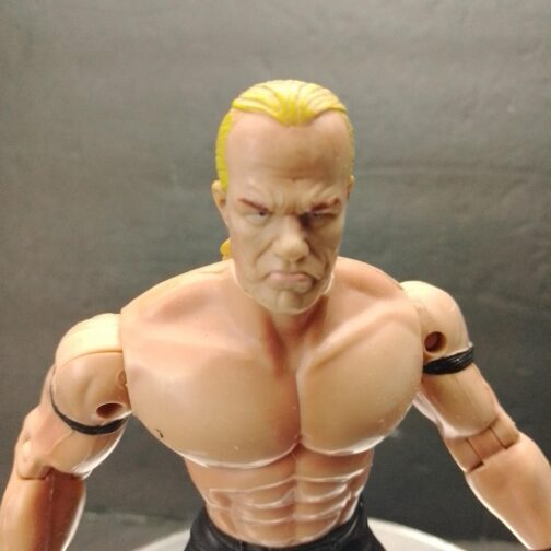 1999 WCW Lex Luger Ring Masters Wrestling Action Figure for Sale close up