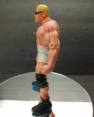 Scott Steiner ToyBiz 1999 WCW NWO Ring Fighters Action Figure White Trunks 6.5″