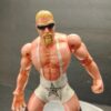 Scott Steiner Big Poppa Pump ToyBiz 1999 WCW Action Figure White Trunks for sale close up
