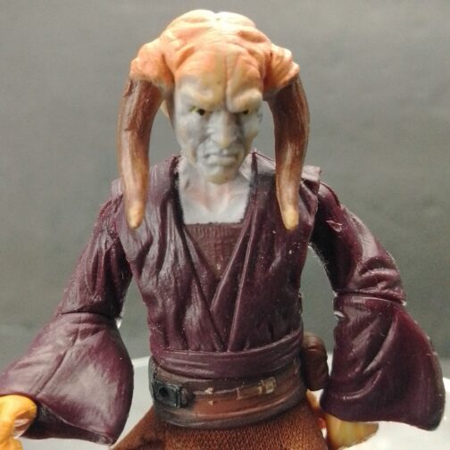 Star Wars Saesee Tiin Hasbro 2004 3.75" Action Figure for sale close up