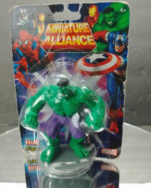 2013 Hulk Miniature Alliance Figure Mini Cake Topper Marvel Avengers 3.5″