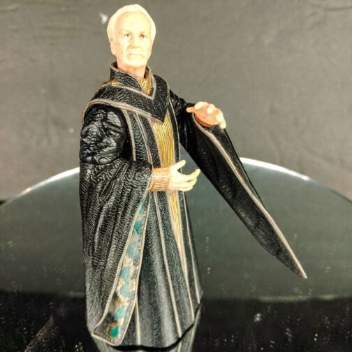 2002 Star Wars Supreme Chancellor Palpatine Attack of the Clones Action Figure for sale front