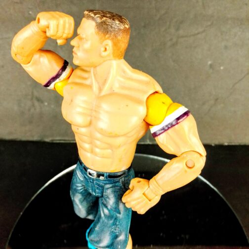 2003 WWE John Cena Ruthless Aggression Adrenaline Series 4 Figure Jakks WWF for sale closeup 2