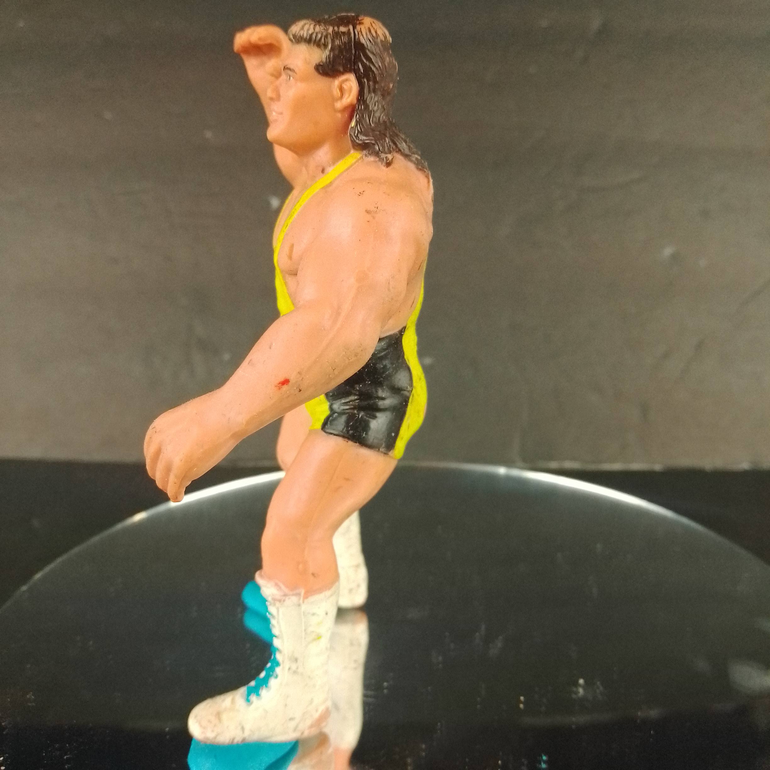 1990 WCW Wrestling Scott Steiner Rubber Figure Galoob for sale side 2