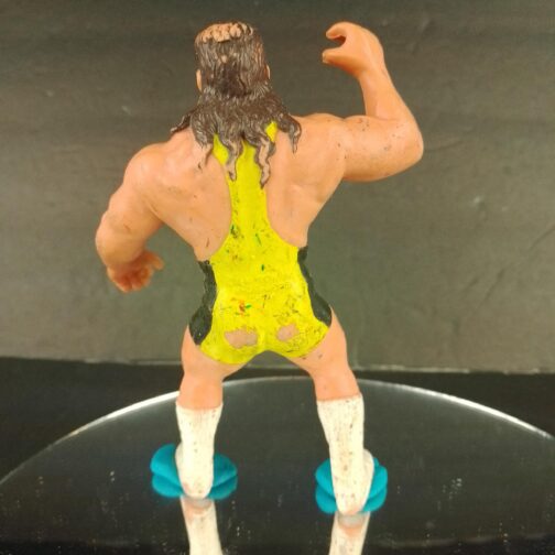 1990 WCW Wrestling Scott Steiner Rubber Figure Galoob for sale back