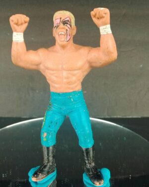 WCW Sting 1990 Galoob 4.5“ Wrestling Figure WWE Blue