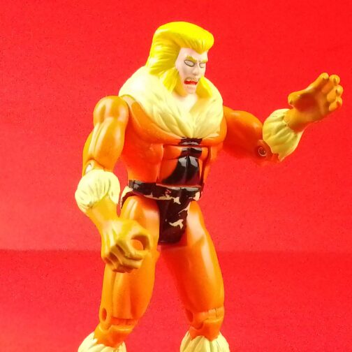 1992 SABERTOOTH SELF HEALING WOUNDS TOYBIZ FOR SALE SIDE 3