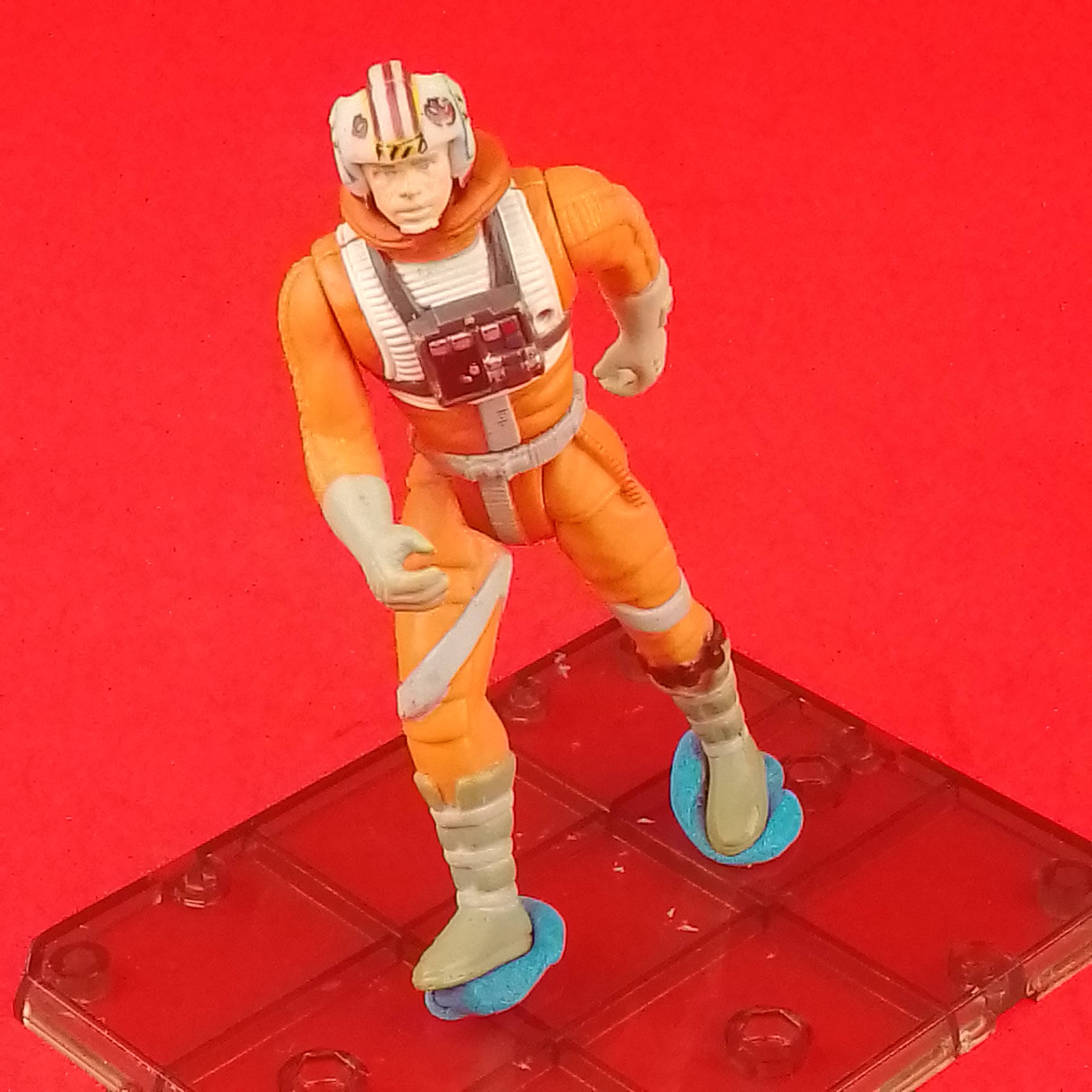 1995 LUKE SKYWALKER STAR WARS KENNER POTF SNOWSPEEDER ACTION FIGURE FOR SALE 1