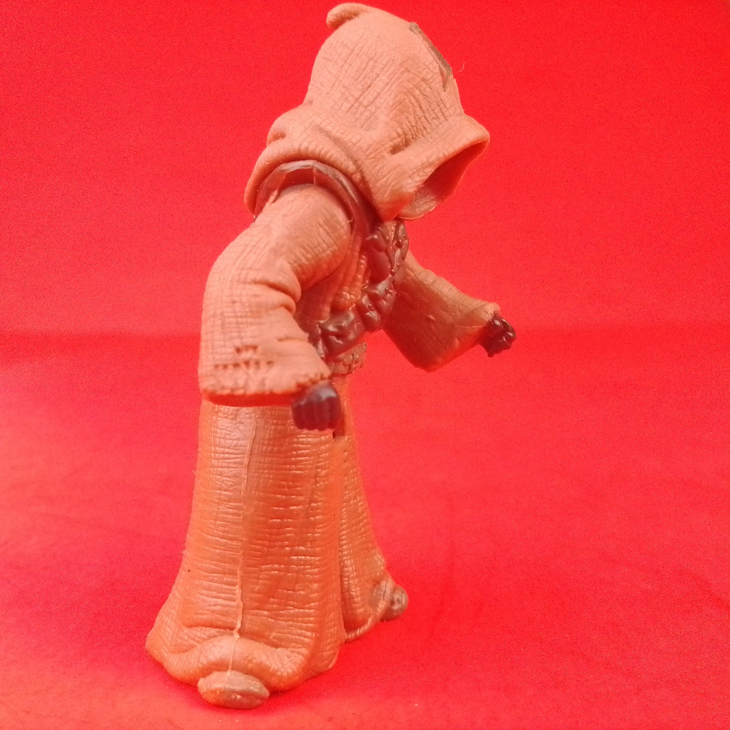 1996 JAWA STAR WARS GLOWING EYES ACTION FIGURE FOR SALE SIDE 2