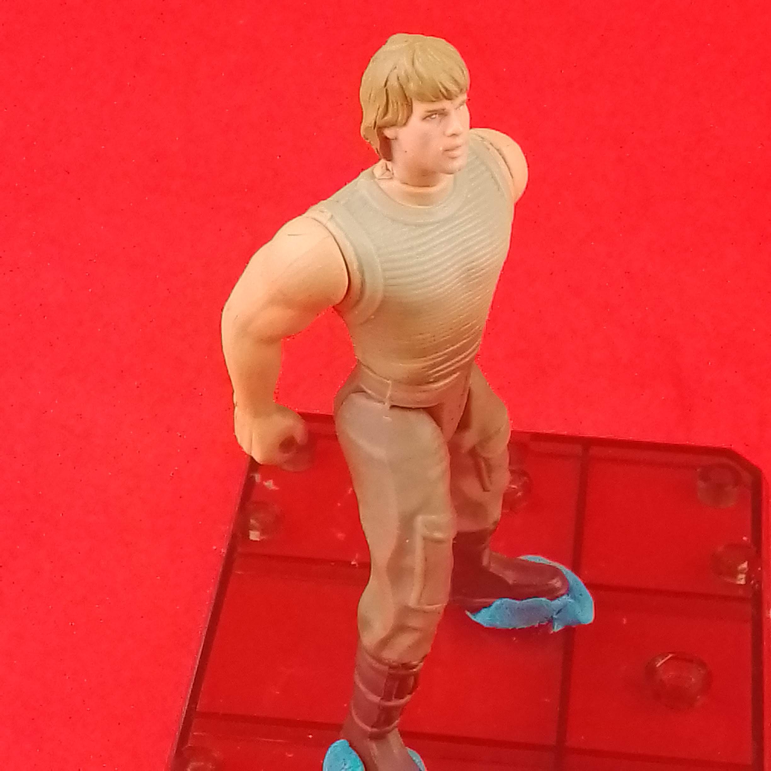 1996 LUKE SKYWALKER PLANET DAGOBAH ACTION FIGURE FOR SALE SIDE 2