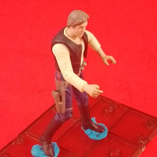 1999 HAN SOLO STAR WARS ACTION FIGURE FOR SALE SIDE 2