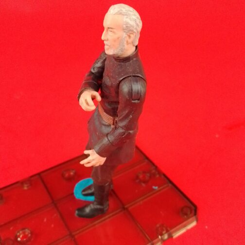 2004 COUNT DOOKU STAR WARS ACTION FIGURE FOR SALE SIDE 1