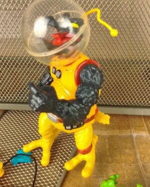 1994 Earthworm Jim Psycrow Figure Playmates Arch Nemesis Missing Jet Pack