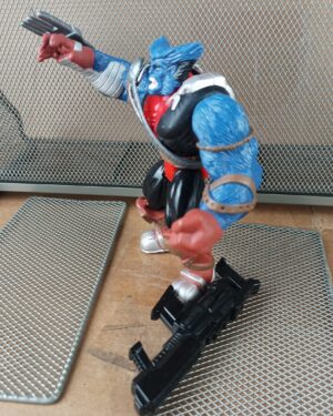 1996 Beast Red Costume X-Men Battle Brigade Toy Biz Figure Marvel Toy 6”