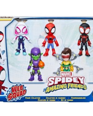 Cheapest Online! Marvel Spidey and His Amazing Friends Web Squad Action Figure Collection, 5