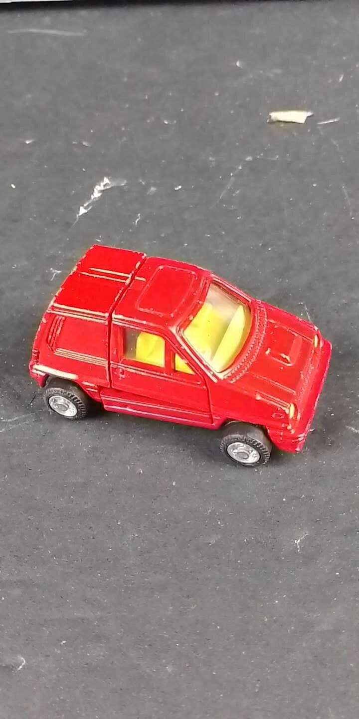 1984 CITY CONVERTORS MINI BOT VINTAGE SELECT TOYS RED ROBOT VEHICLE 7