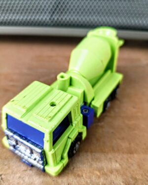 1984 Mixmaster Green Concrete Truck Transformers G1 Takara Constructicon