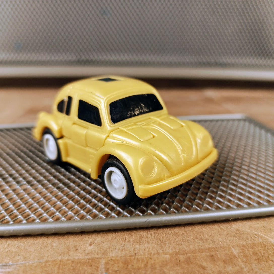 1986 THROTTLEBOT GOLDBUG G1 HASBRO TRANSFORMERS VOLKSWAGEN BEETLE BUG for sale 1