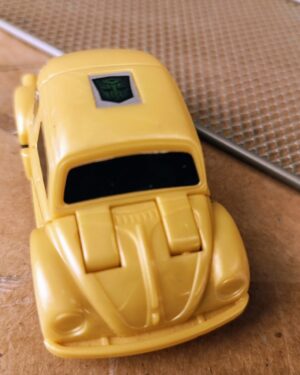 1986 Throttlebot Goldbug G1 Hasbro Transformers Volkswagen Beetle Bug