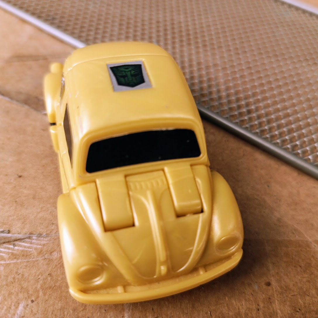 1986 THROTTLEBOT GOLDBUG G1 HASBRO TRANSFORMERS VOLKSWAGEN BEETLE BUG for sale 5