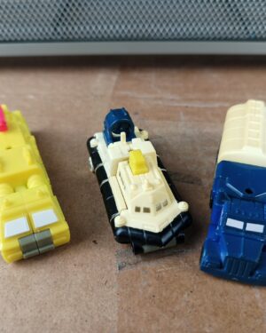1990 Metro Squad Micromaster Transformers G1 Combiners