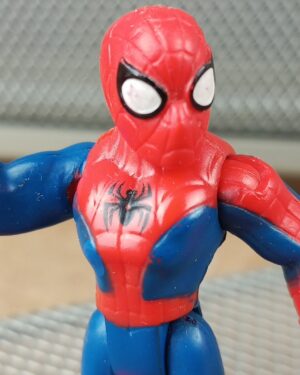 2010 Marvel Playskool Super Hero Adventures Spiderman Imaginext Mini Figure 2.5”