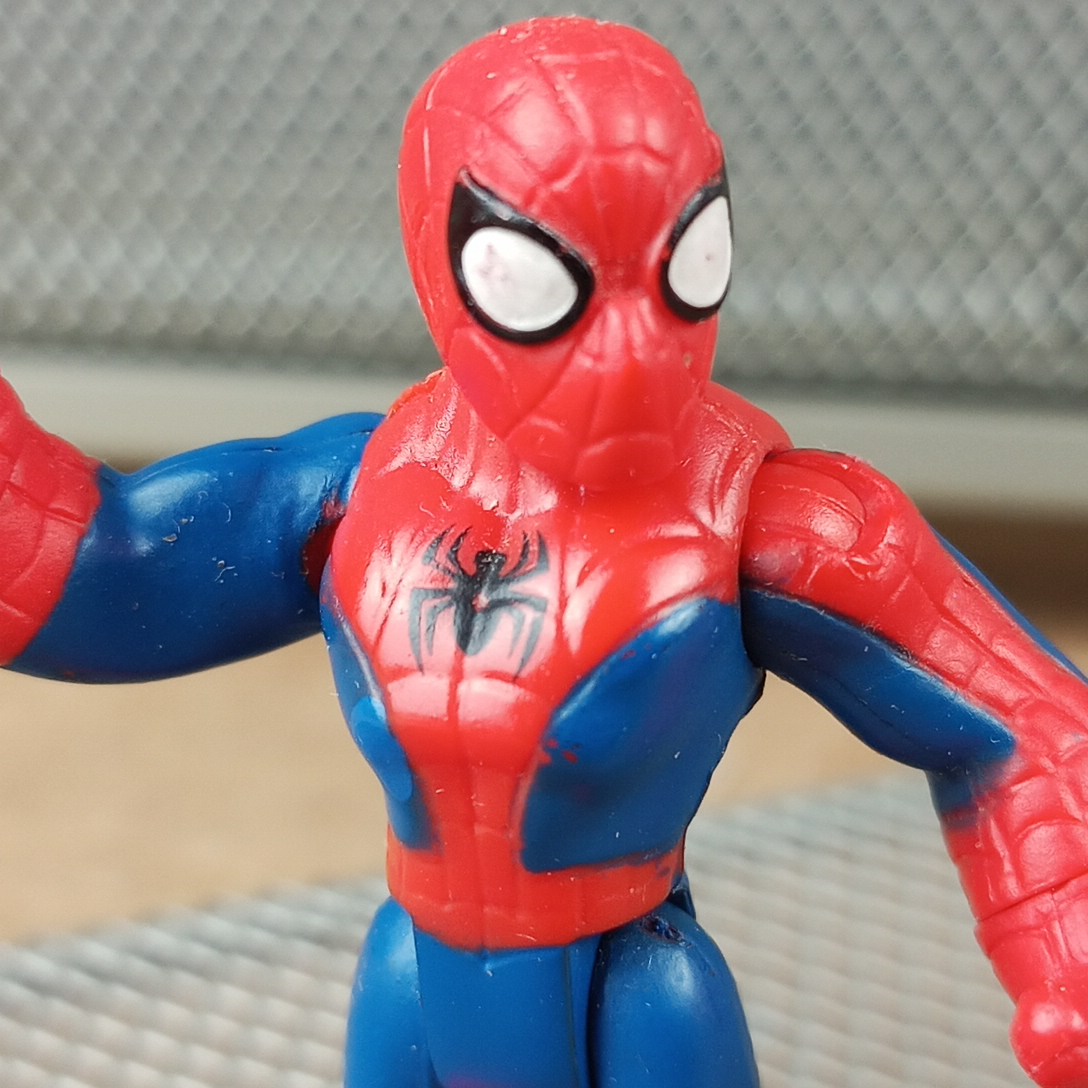 2010 PLAYSKOOL SUPER HERO ADVENTURES SPIDERMAN IMAGINEXT MINI FIGURE for sale 5