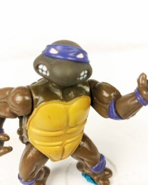 1988 Teenage Mutant Ninja Turtles Figure TMNT DONATELLO Don Playmates Soft Head