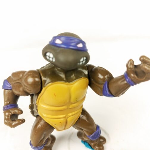 1988 Teenage Mutant Ninja Turtles Figure TMNT DONATELLO Don Playmates Soft Head 5