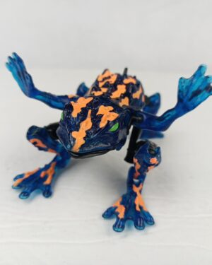 Transformers Beast Wars Spittor Basic Class Poison Frog  Blue Orange