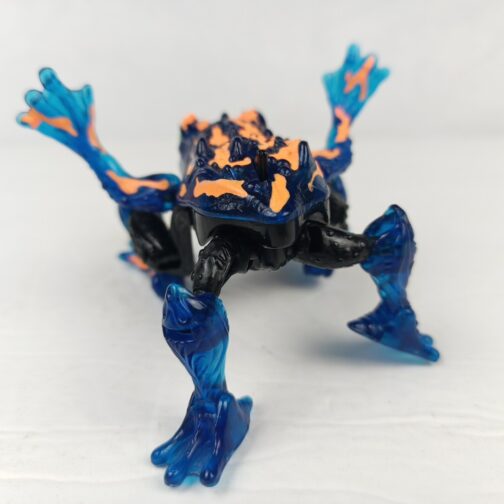 Transformers Beast Wars Spittor Basic Class PoisonFrog Blue Orange 3